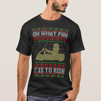 Oh, was für ein Spaß es ist, Kart Ugly Weihnachtsg T-Shirt