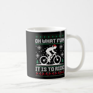 Oh was für ein Spaß es ist, Mountainbike zu fahren Kaffeetasse