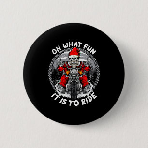 Oh was für ein Spaß es ist, Weihnachts-Santa-Motor Button