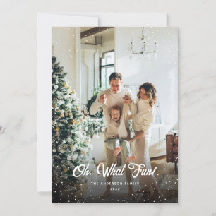 Oh, was für ein Spaß Foto Weihnachten