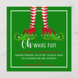 Oh, was für ein Spaß Weihnachten Party Einladung