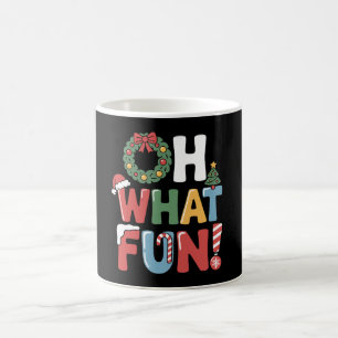 Oh was für ein Spaß Weihnachten Xmas Schnee Baum H Kaffeetasse