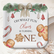 Oh, was für ein Spaß Weihnachtskekse 1. Geburtstag