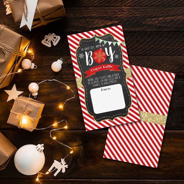 "Oh, was für eine Freude, das ist ein Junge!" Weih Begleitkarte (Von Creator hochgeladen)