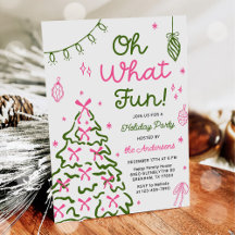 Oh was für eine lustige handgezeichnete Weihnachts