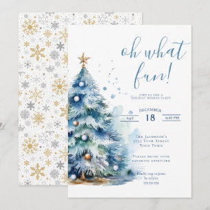 Oh Was Für Eine Lustige Weihnachtsfeier Einladung