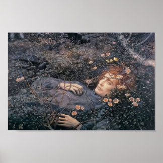 Oh, Was ist das in der Höhle 1895 ERH Poster