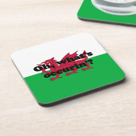 "Oh, was ist denn da?" Getränkeuntersetzer