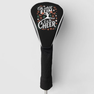 Oh, was macht es für Spaß, hässliches Cheerleading Golf Headcover