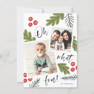 Oh, was Spaß Berry Snapshot Multi-Foto Ankündigung