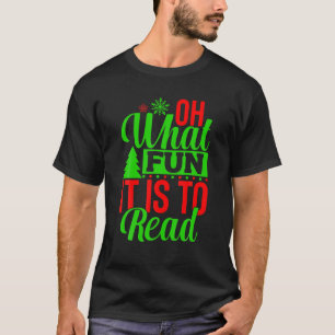 Oh, was Spaß es macht, das librische Weihnachtsbu T-Shirt