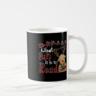 Oh, was Spaß es macht Weihnachten Niedlichen Renti Kaffeetasse