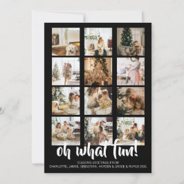 Oh, was Spaß Foto Weihnachten Personalisiert
