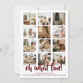 Oh, was Spaß Foto Weihnachten Personalisiert