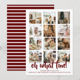 Oh, was Spaß Foto Weihnachten Personalisiert