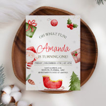 Oh, was Spaß Weihnachten Einladung