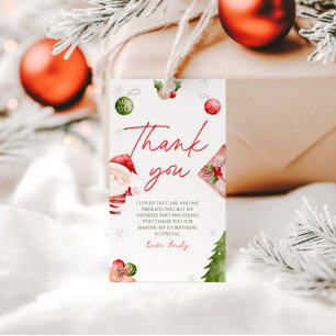 Oh, was Spaß Weihnachten Geburtstag Geschenk Tag Geschenkanhänger