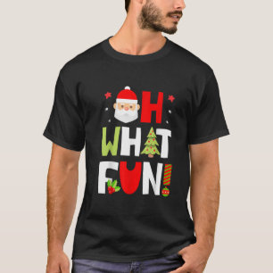 Oh, was Spaß Weihnachten Geschenke Jungen Kinder T-Shirt