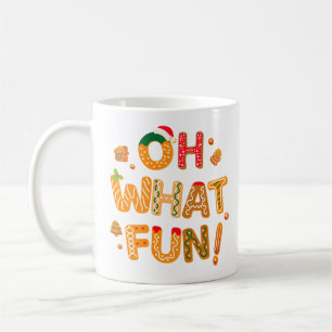 Oh, was Spaß Weihnachten Lebkuchen Cookies Kaffeetasse