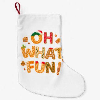 Oh, was Spaß Weihnachten Lebkuchen Cookies Kleiner Weihnachtsstrumpf