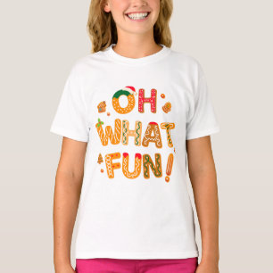 Oh, was Spaß Weihnachten Lebkuchen Cookies T-Shirt