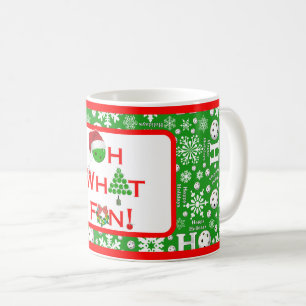 Oh, was Spaß Weihnachten Pickleball Green Ho Ho Ho Kaffeetasse