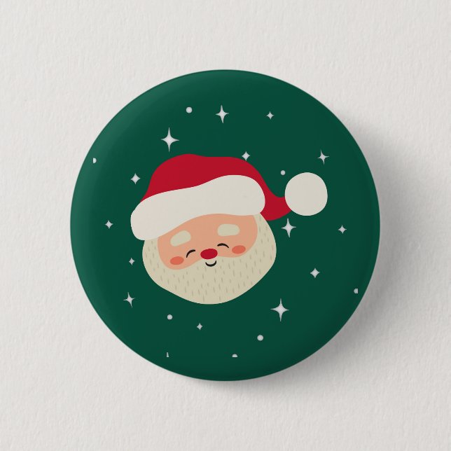 Oh, was Spaß Weihnachten Weihnachtsfeier Button (Vorderseite)