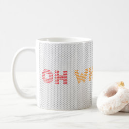 Oh, was Spaß Weihnachts-Sweater Kaffeetasse