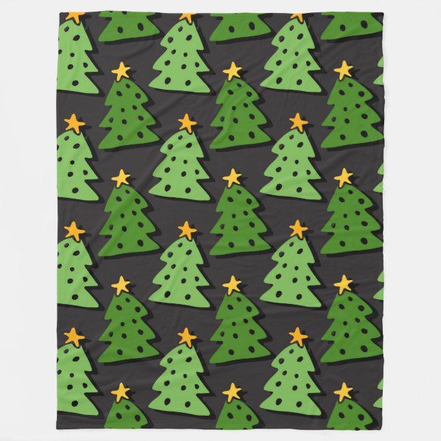 Oh Weihnachtsbaum 60x80 Fleece Blanket (Vorderseite)