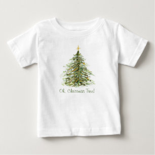 Oh, Weihnachtsbaum Baby T-shirt