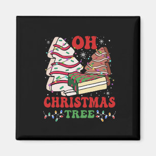 Oh Weihnachtsbaum Cake Weihnachtsleuchten Sonnensc Magnet