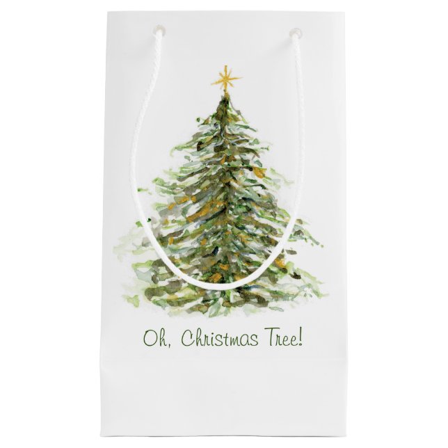 Oh, Weihnachtsbaum Kleine Geschenktüte (Vorderseite)