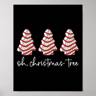 Oh Weihnachtsbaum Kuchen Debbie Becky Jen Kuchen L Poster