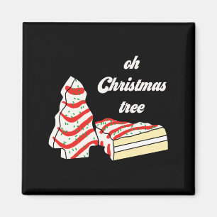 Oh Weihnachtsbaum Kuchen Debbie Lustiger Weihnacht Magnet