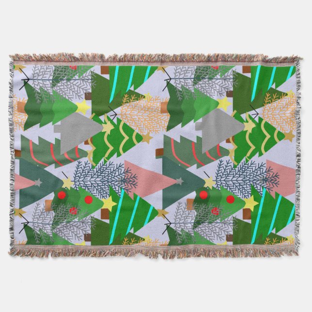 Oh Weihnachtsbaum! Throw Blanket Decke (Vorderseite)