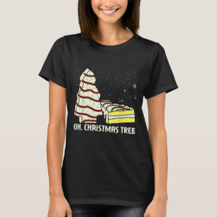 Oh, Weihnachtsbaum-Torten-Shirt Lustige Torten Deb T-Shirt