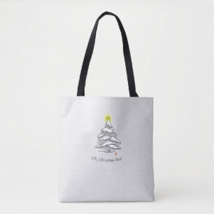 Oh! Weihnachtsbaum Tote Tasche