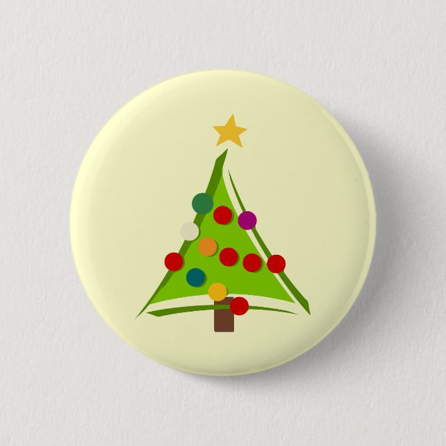 Oh Weihnachtsbaum Tshirts und Geschenke Button (Vorderseite)