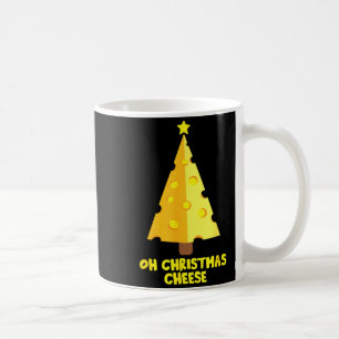 Oh Weihnachtskäse Lustiges Geschenk für Käseliebha Kaffeetasse