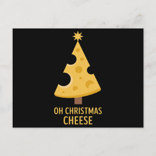Oh Weihnachtskäsebaum Xmas-Festzeit Feiertagspostkarte