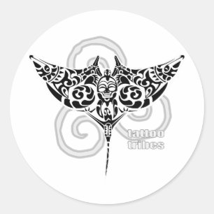 Ohana-Aufkleber Runder Aufkleber