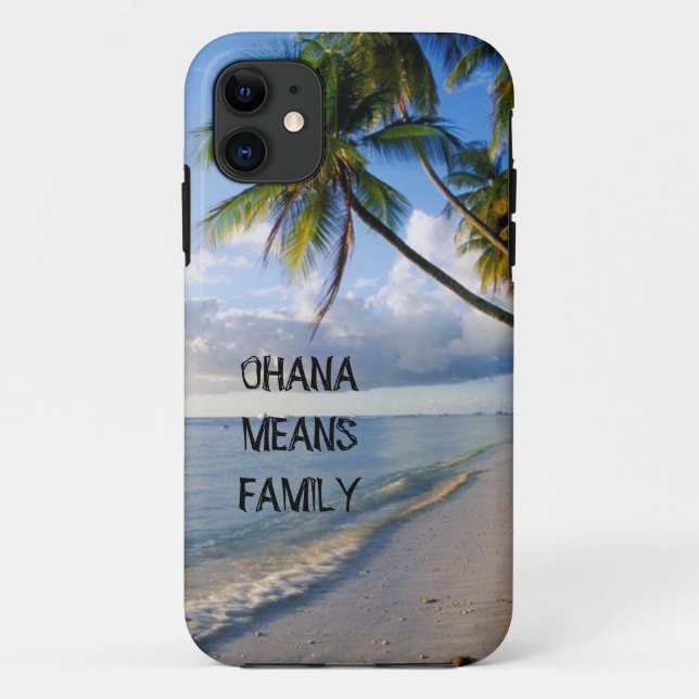 Ohana Case-Mate iPhone Hülle (Rückseite)
