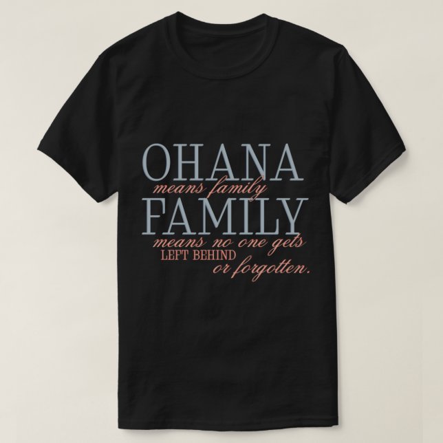 Ohana Classic T-Shirt (Design vorne)