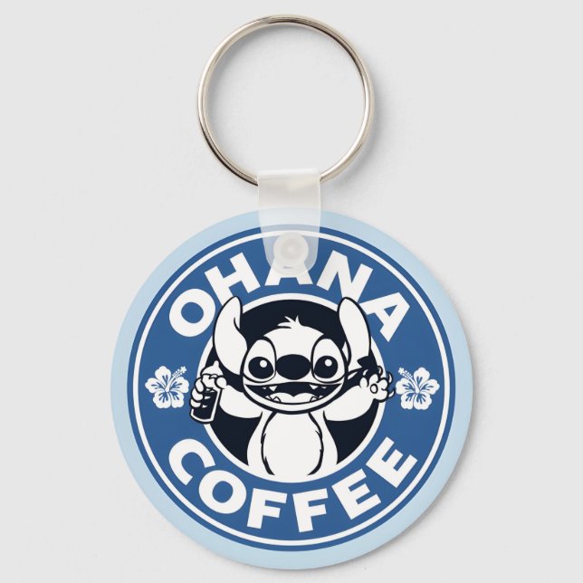 Ohana Coffee Logo Schlüsselanhänger (Vorderseite)