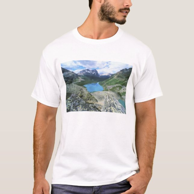 O'Hara Lake, Yoho NP, BC, Kanada T-Shirt (Vorderseite)