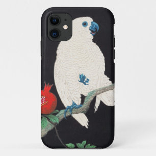 Ohara Shoson, Cockatoo und Granatapfel ukiyo-e iPhone 11 Hülle