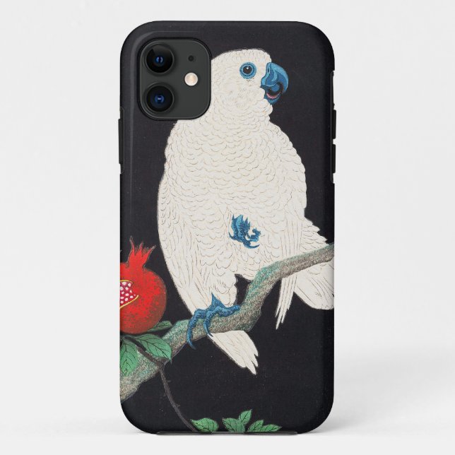 Ohara Shoson, Cockatoo und Granatapfel ukiyo-e Case-Mate iPhone Hülle (Rückseite)