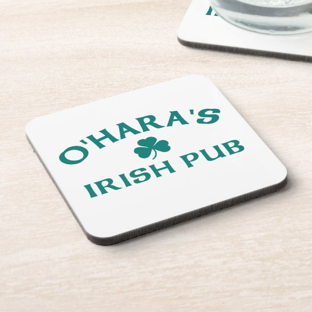O'Haras Irish Pub Getränkeuntersetzer (Linke Seite)