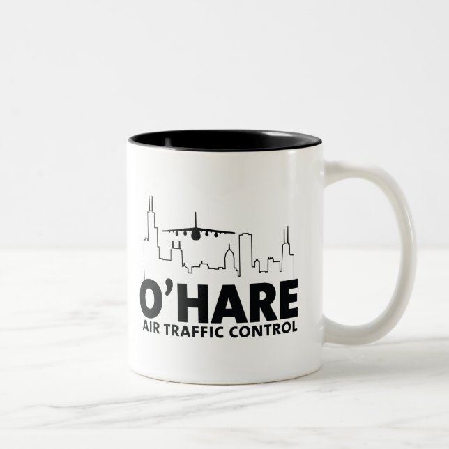 O'Hare ATC-Tasse Zweifarbige Tasse (Rechts)