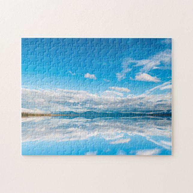 Ohau-See Neuseeland Puzzle (Horizontal)